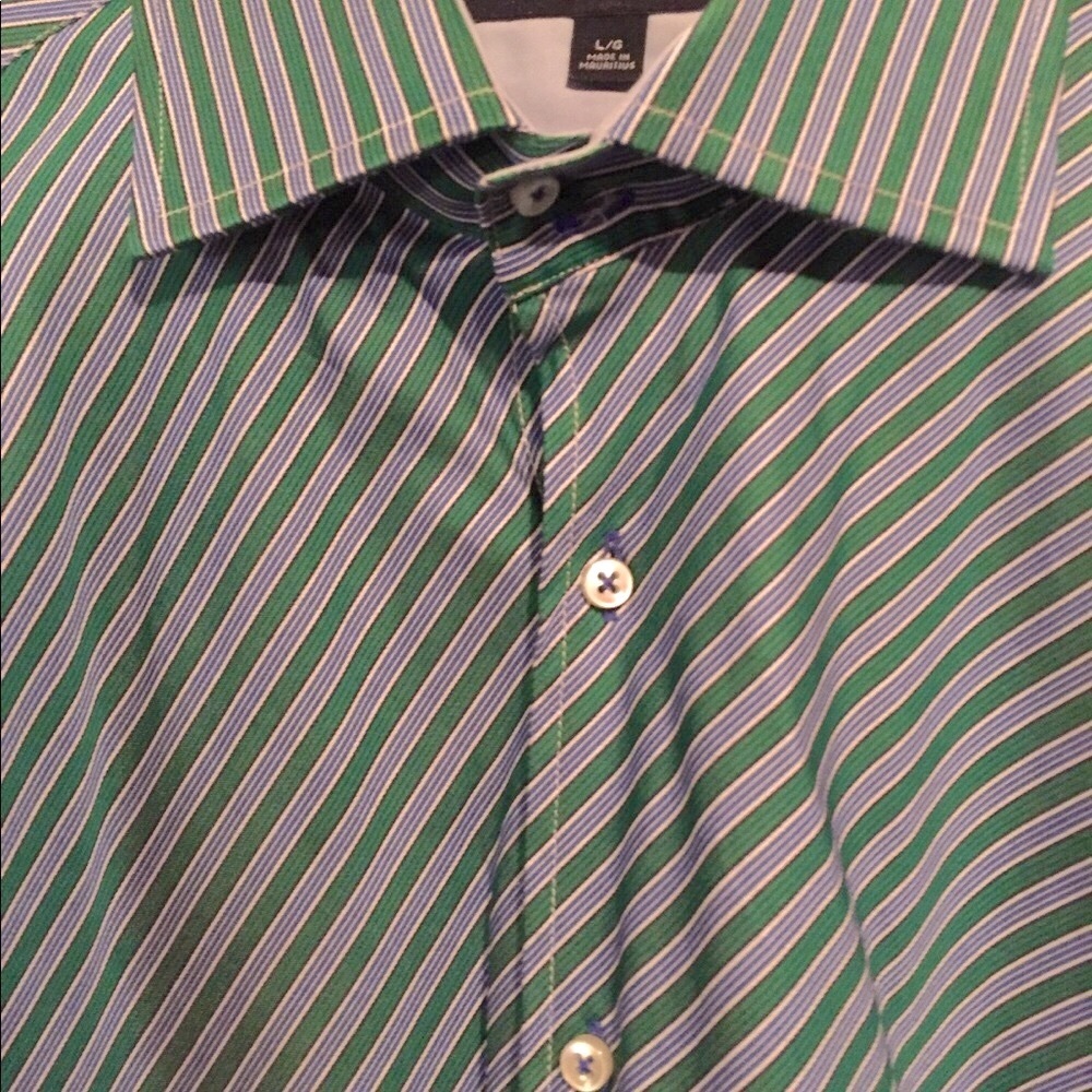 Men's Tommy Hilfiger button down dress shirt mint
